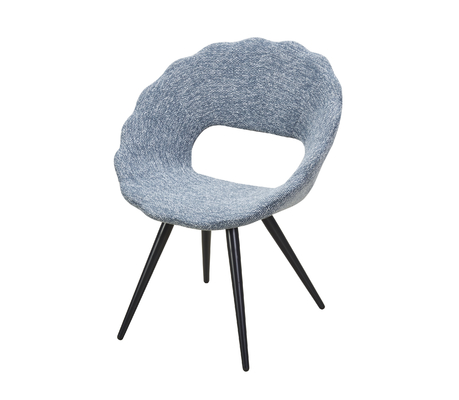 Comfort Fabric Modern Upholstered Dining Chairs 640*690*860mm